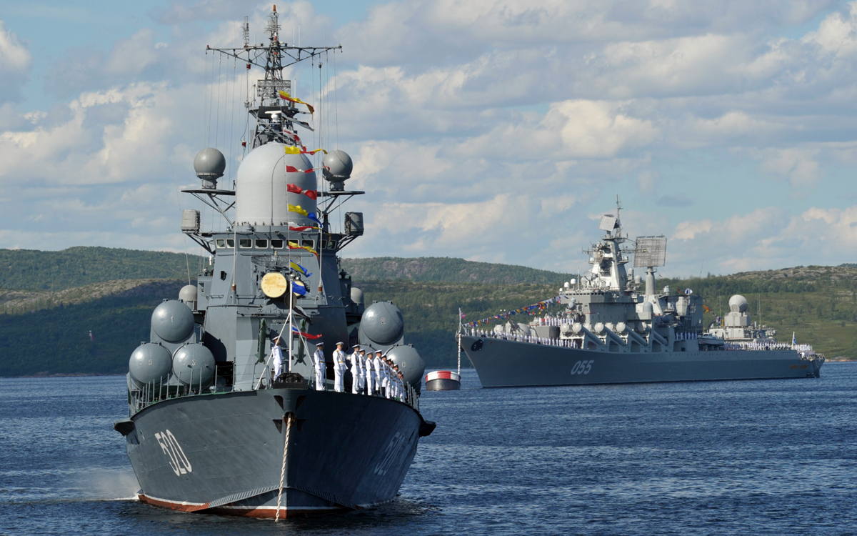 ВМФ назвал количество находящихся в море российских кораблей