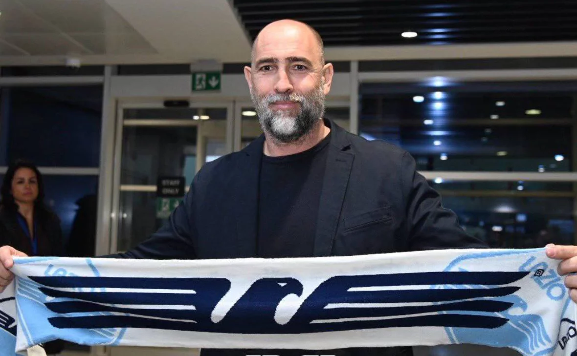 Страница «‎Лацио» в соцсети X