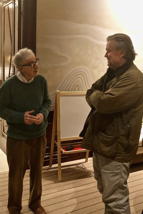 Вуди Аллен и Стив Бэннон
