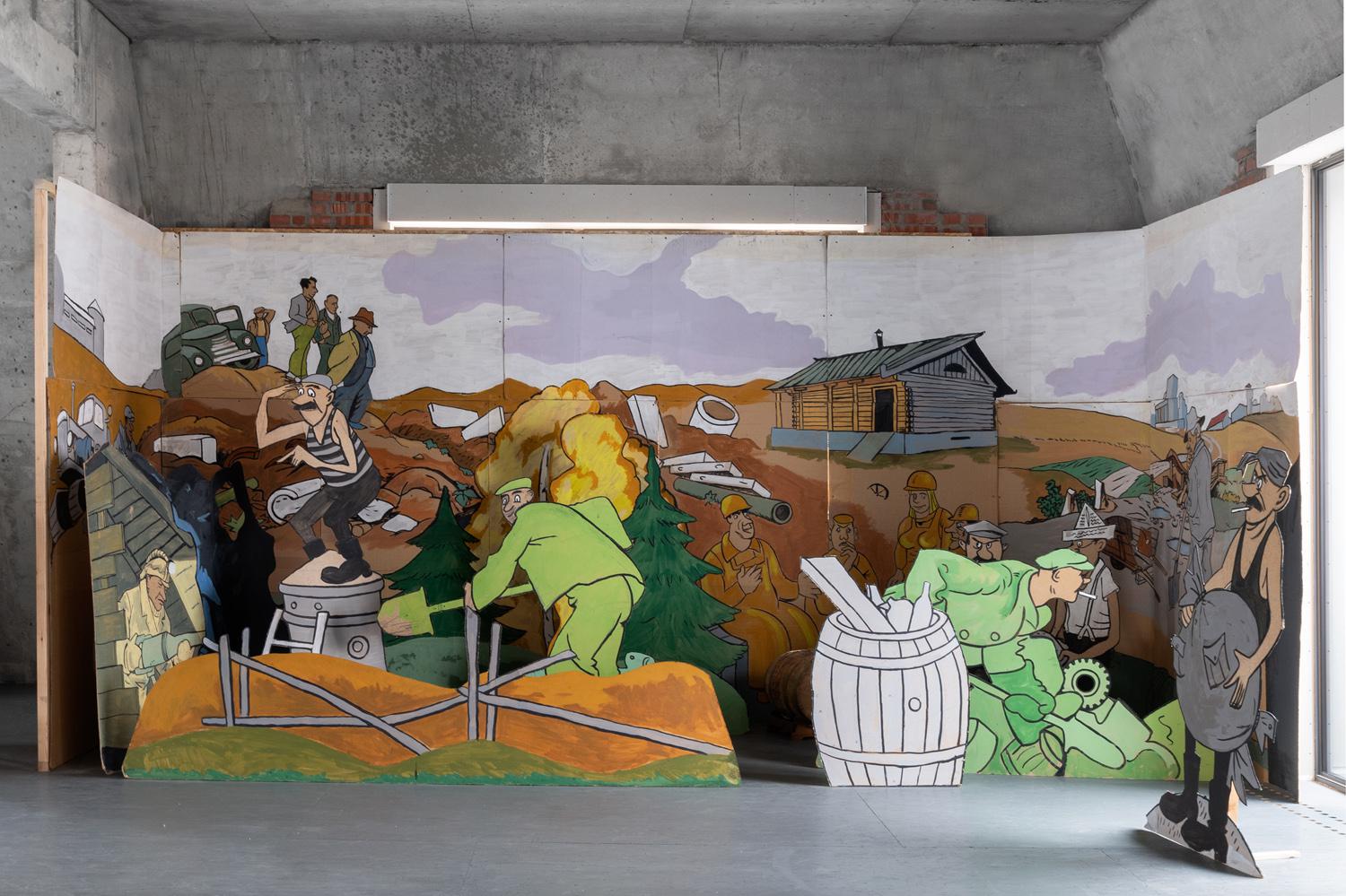 Константин Звездочетов, &laquo;На работе&raquo;, 2004