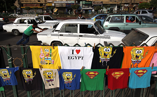 Автомобили ВАЗ на улицах Каира