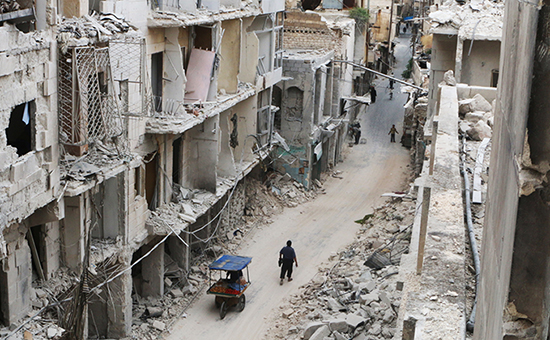 Сирийский город Алеппо. Май 2016 года
