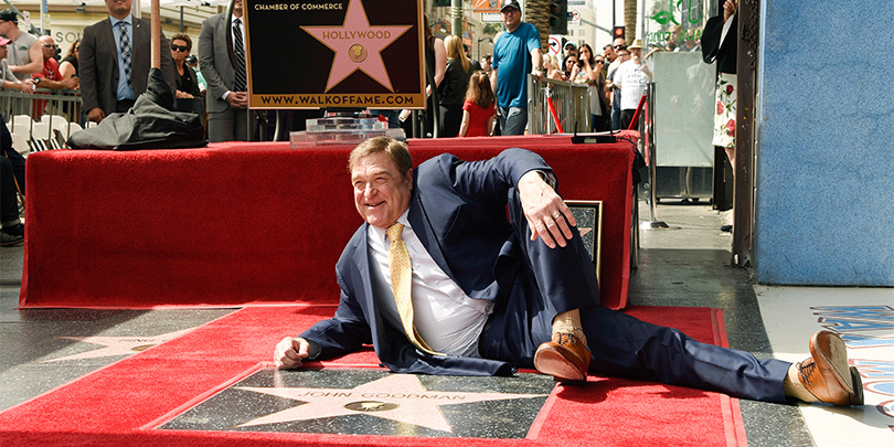 Актер Джон Гудман получил свою звезду на «Аллее славы» Голливуда