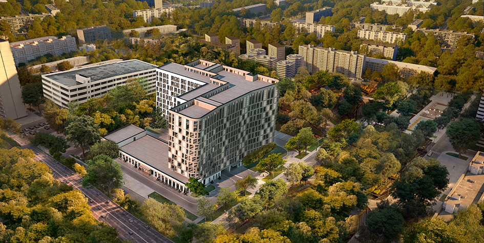 Для строительства комплекса апартаментов Nord выбран зеленый район Москвы