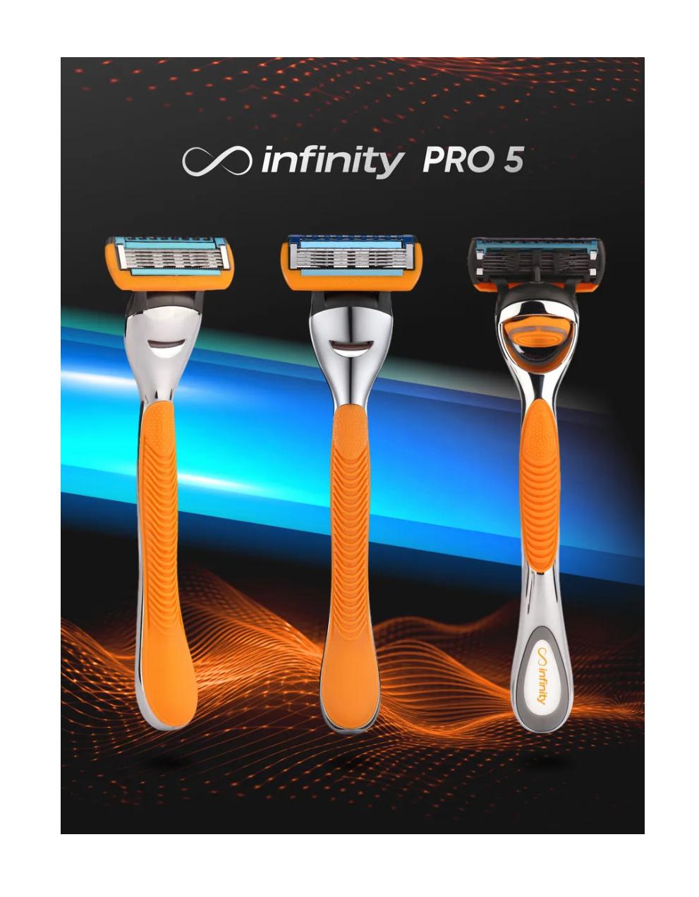 Подарочный набор Infinity Pro 5 (бритва и кассеты), Infinity, 420 руб. (Ozon)