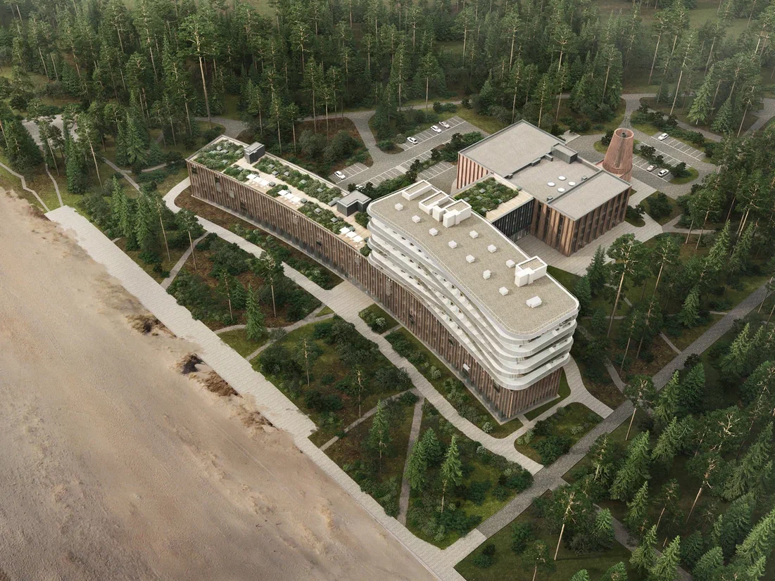 Проект реконструкции «Сестрорецкого курорта», главный корпус