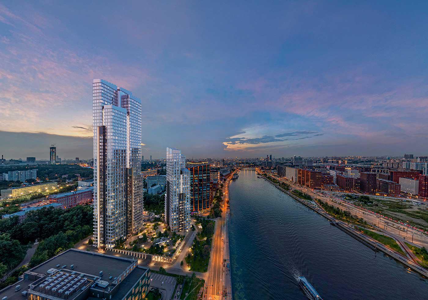 Новый жилой комплекс премиум-класса от STONE на Новоданиловской набережной