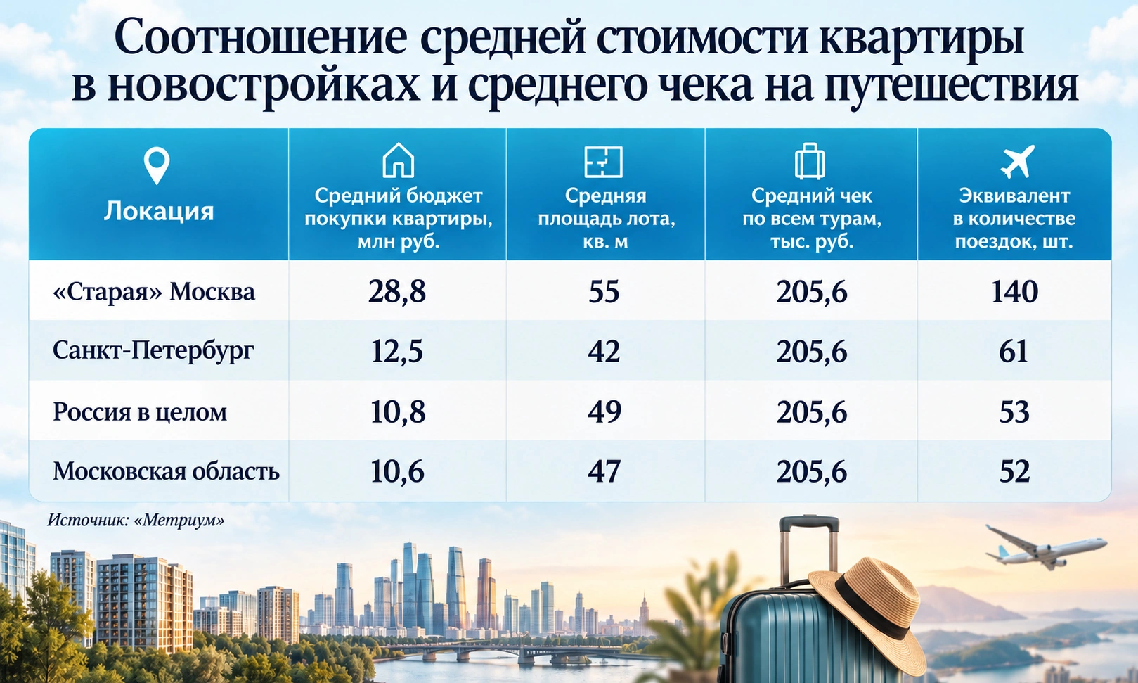 Сколько отпусков нужно пропустить ради покупки квартиры. Цифра пугает