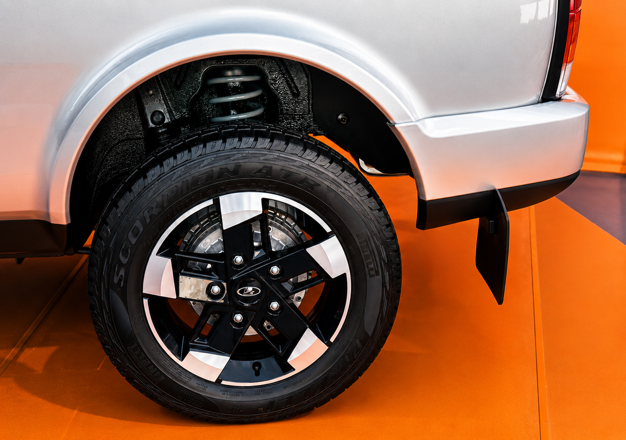 Американское издание Carscoops отметило, что одним из внешних изменений в&nbsp;Lada Niva Legend стали новые диски