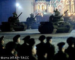 Центр Москвы перекроют из-за репетиции военного парада