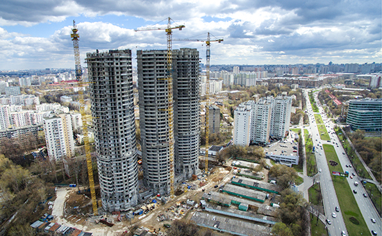 Незавершенное строительство жилых домов компании СУ-155 в Москве


