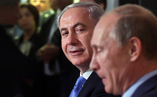 Биньямин Нетаньяху и&nbsp;Владимир Путин


