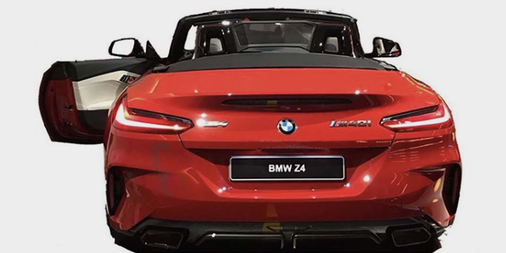 Родстер BMW Z4 рассекретили до премьеры