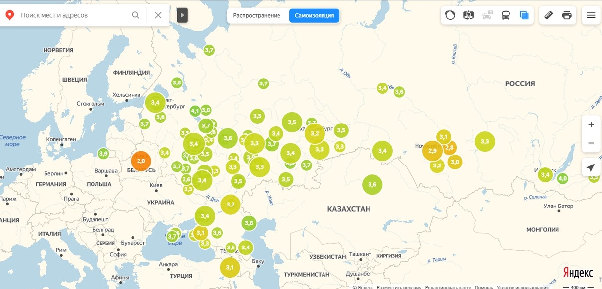 Фото: Скриншот с «Яндекс.Карты»