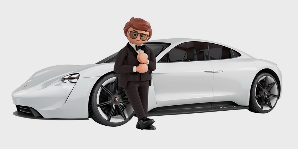 Первый электрокар Porsche дебютирует в детском мультфильме
