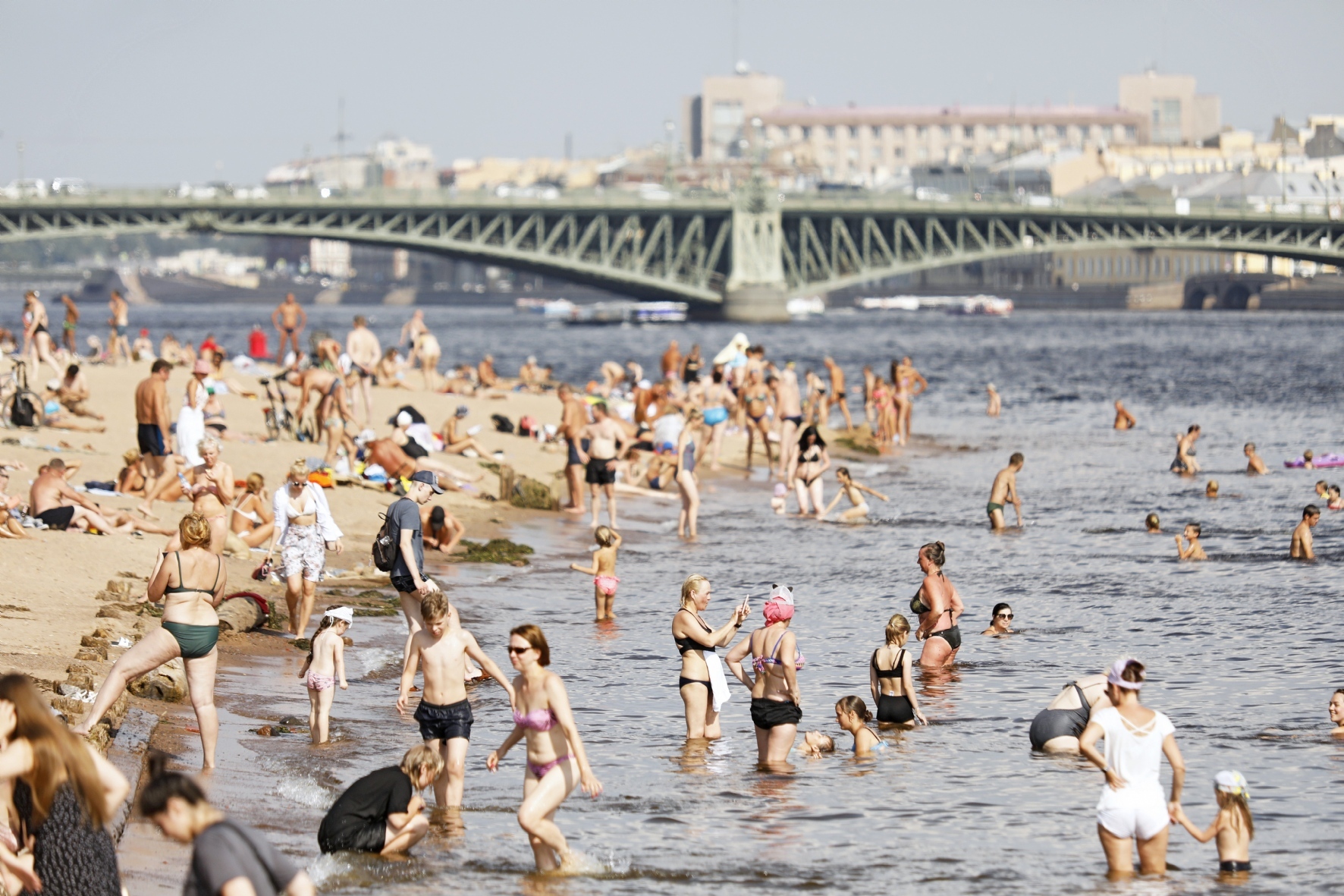 Пляжи петербурга фото