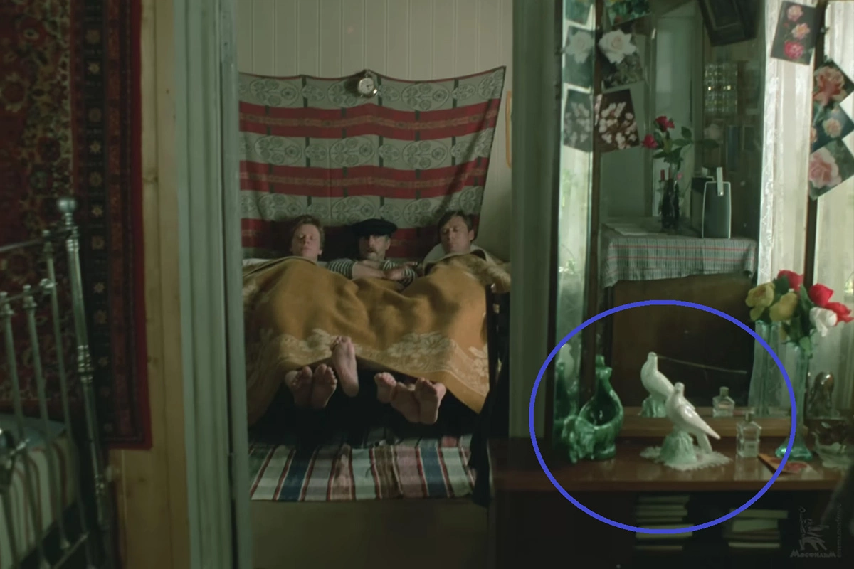 Кадр из фильма «Любовь и голуби» (1984), режиссер Владимир Меньшов