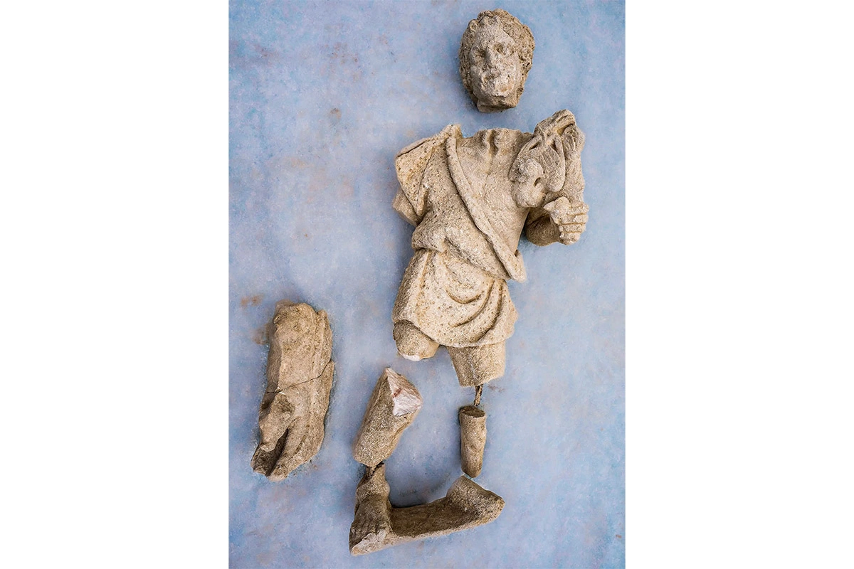 Статуя древнеримского божества Сильвана, хранителя стад