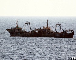 В Каспийском море терпит бедствие российское судно