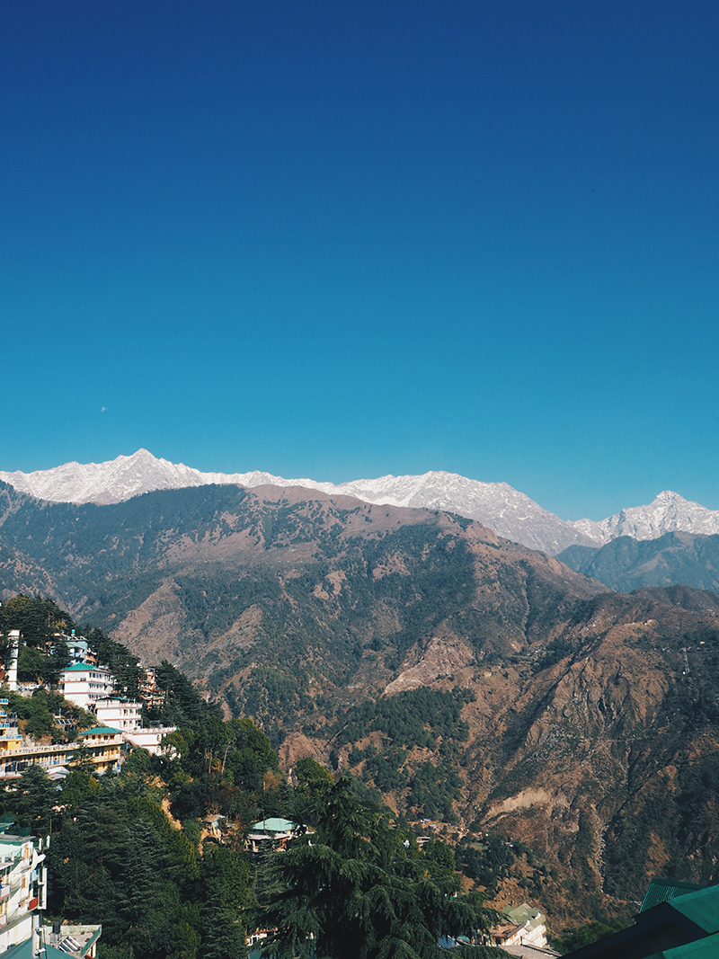 Вид на город с резиденции Далай-ламы