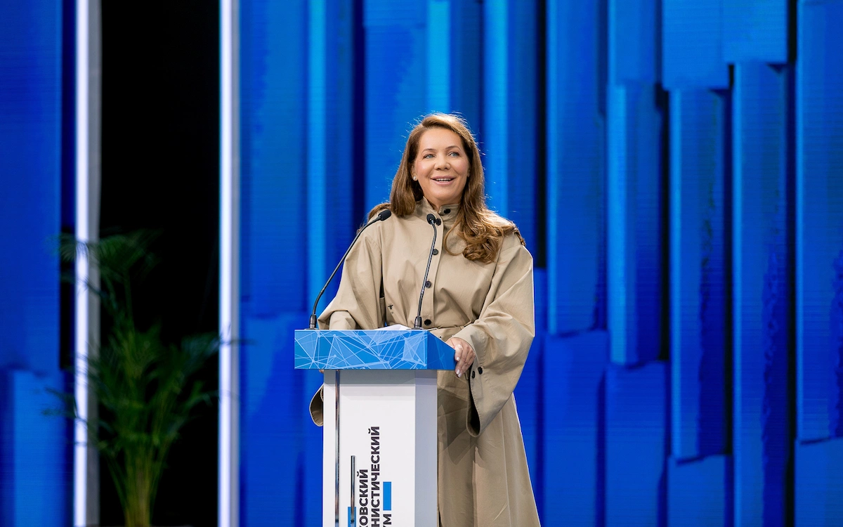 пресс-центр Московского урбанистического форума в Гостином Дворе