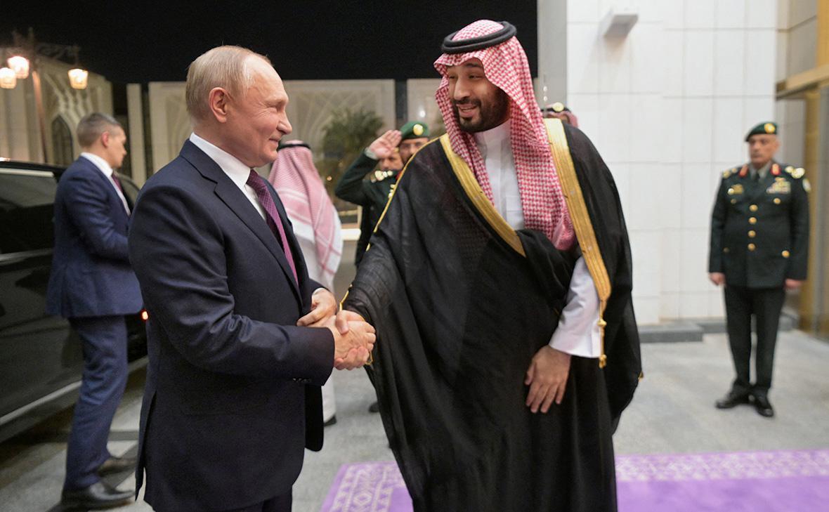 Владимир Путин и&nbsp;Мухаммед бен Сальман Аль Сауд