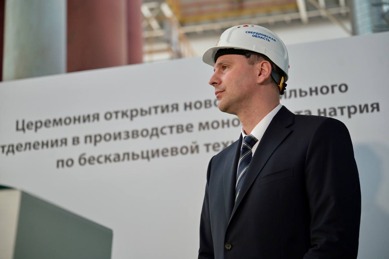 Врио губернатора Свердловской области Денис Паслер