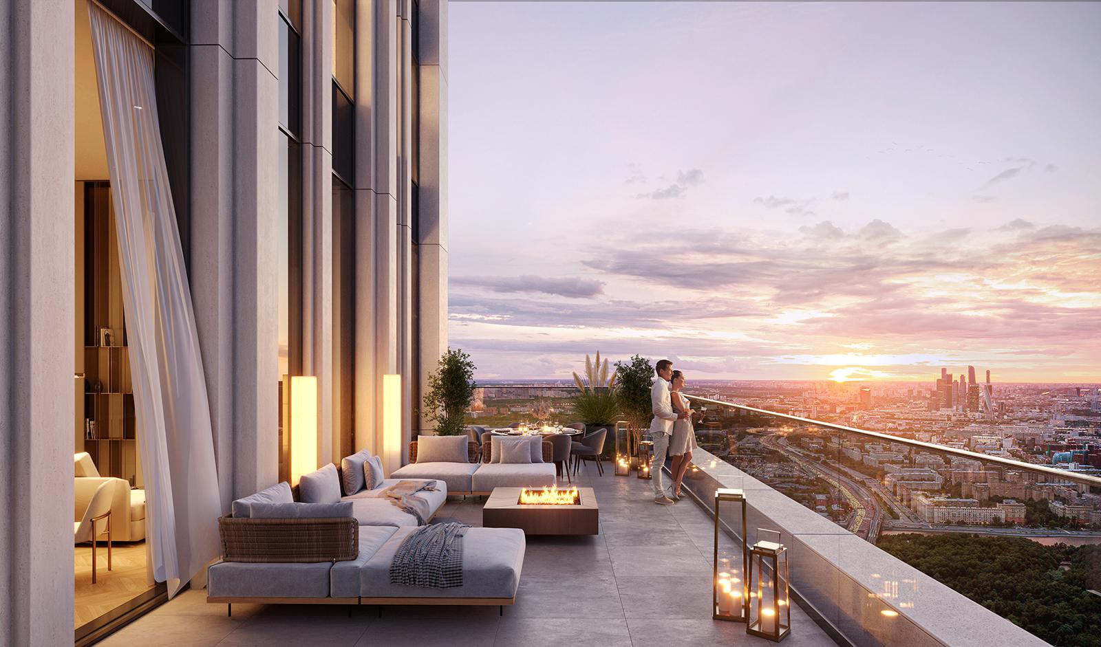 Квартира с террасой