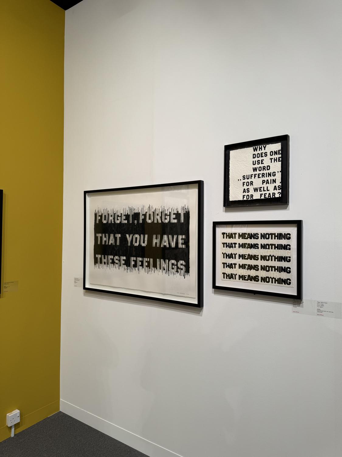 Экпозиция арт-ярмарки Abu Dhabi Art