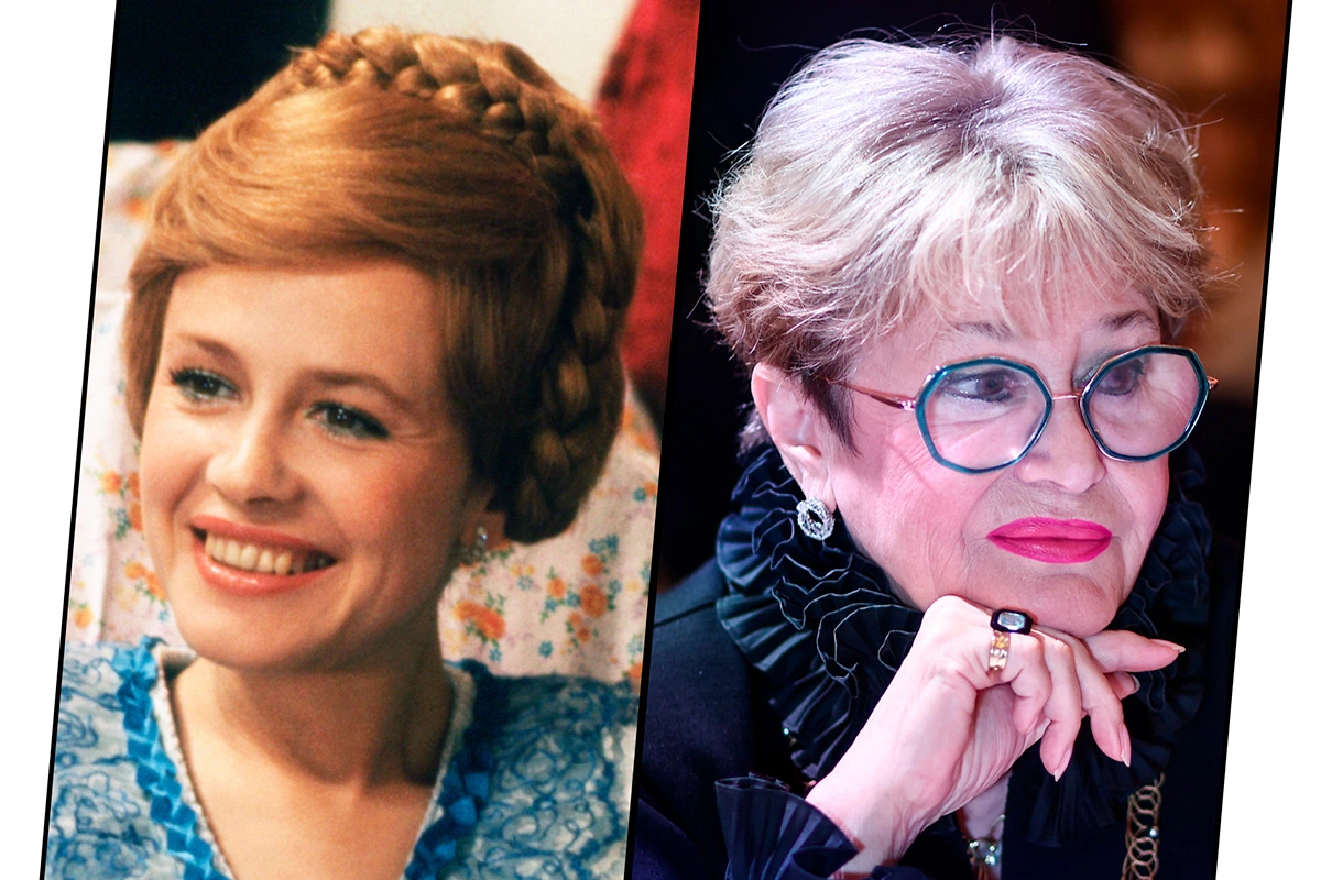 Марина Неелова в 1977 и 2025 году