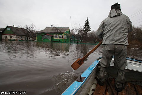 Весенние паводки в России 