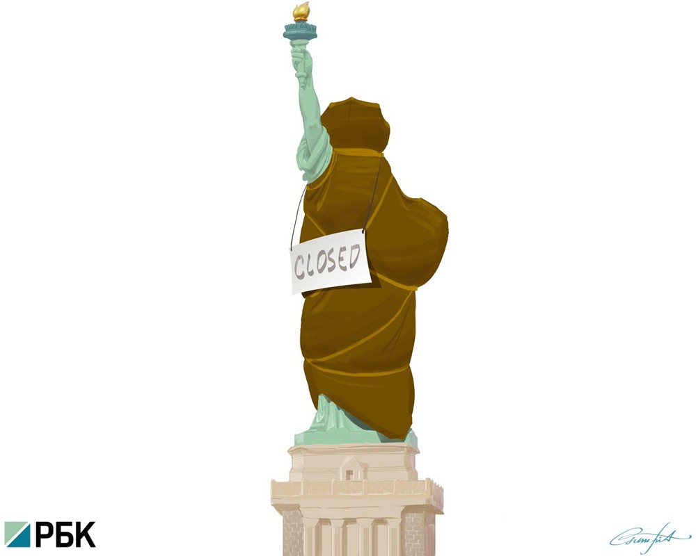 Статуя Свободы выходит из отпуска, несмотря на "шатдаун"