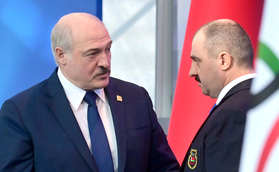 Александр Лукашенко и Виктор&nbsp;Лукашенко