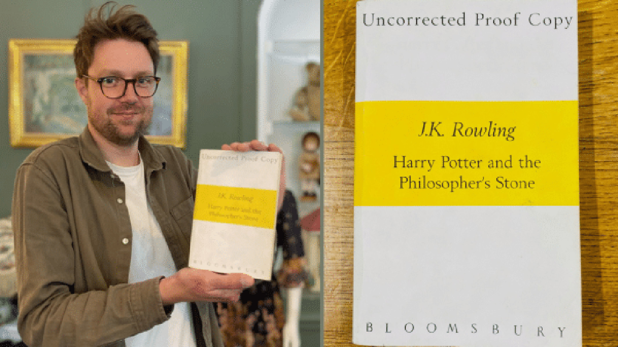 <p>Проданный экземпляр книги Джоан Роулинг &laquo;Гарри Поттер и философский камень&raquo;</p>