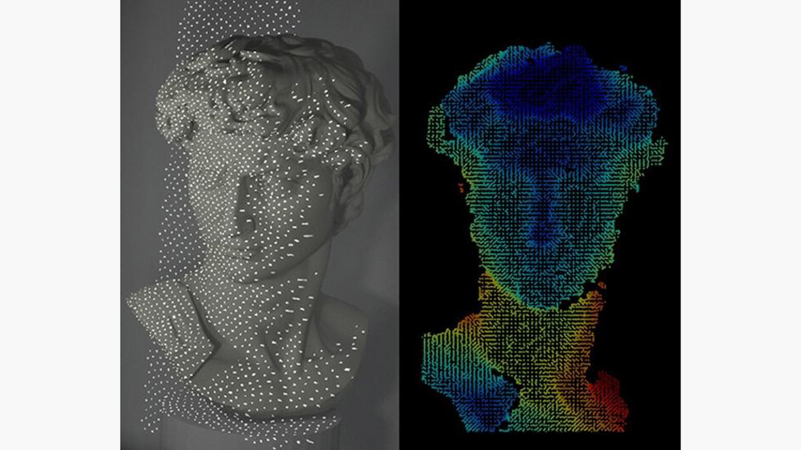 <p>Новая компактная система распознавания лиц сканирует скульптуру &laquo;Давид&raquo; Микеланджело и реконструирует изображение</p>