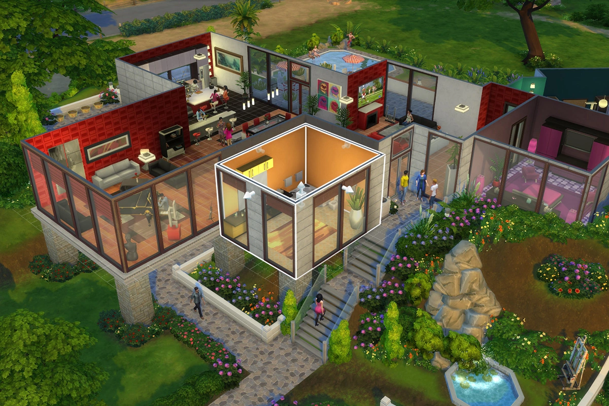 <p>Скриншот игры The Sims</p>