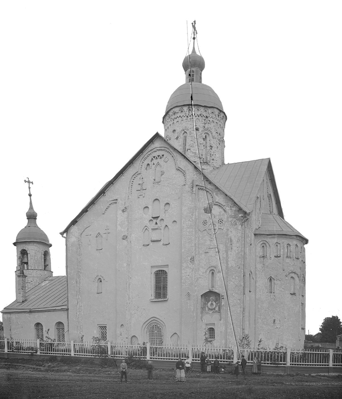 Церковь Спаса на Ильине улице в Новгороде.&nbsp;1896 год