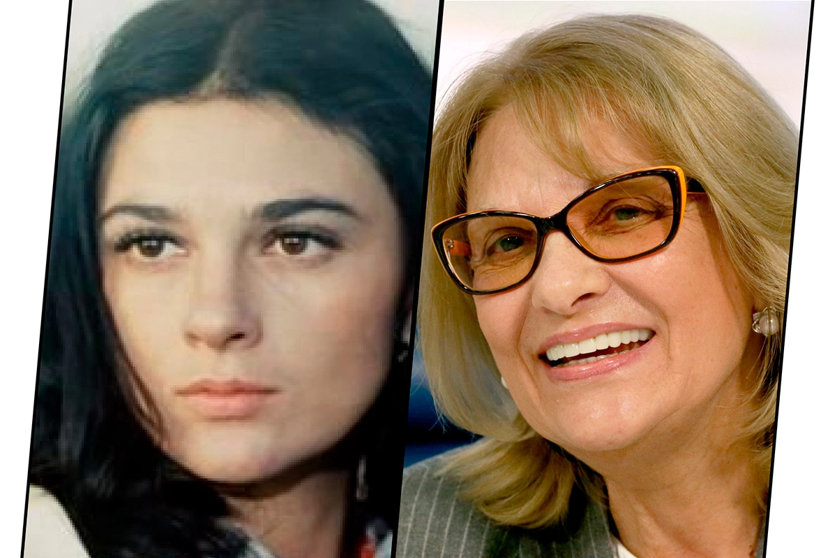 Светлана Тома в 1976 и 2022 году