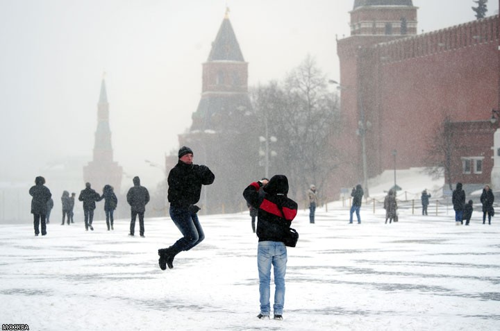 Весенняя пурга в Москве, а также другие сюрпризы природы