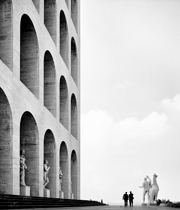 Элио Чиол. Квартал всемирной выставки. Рим, 1955