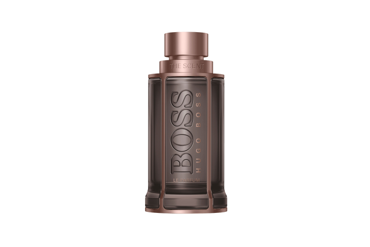 Кожаный аромат Boss The Scent Le Parfum for Him Le Parfum, Hugo Boss с нотами манинка, имбиря, ириса, кожи и древесными аккордами, от 7590 руб. (&laquo;Л&#39;Этуаль&raquo;)