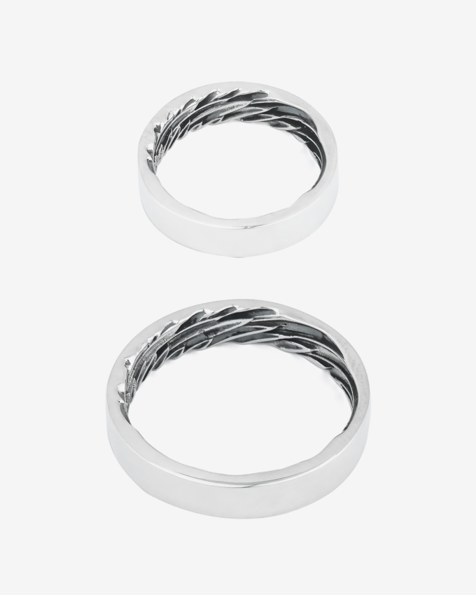 Женское кольцо-крыло из серебра, мужское кольцо-крыло из серебра, Mates, 15 900 руб., 17 900 руб.