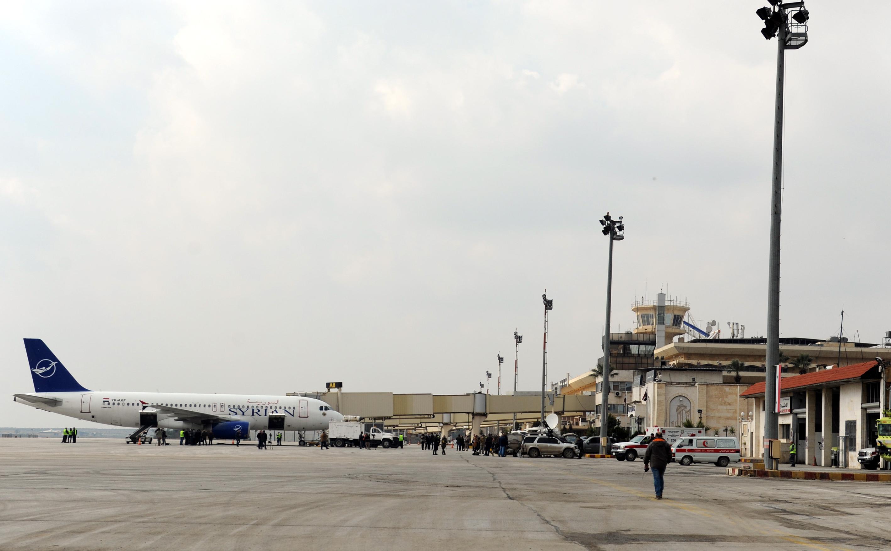 Аэропорт в Алеппо прекратил работу после удара со стороны Израиля