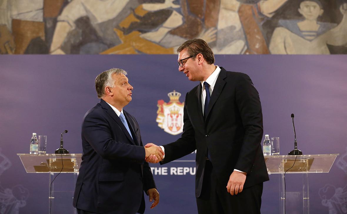 Виктор Орбан и Александр Вучич