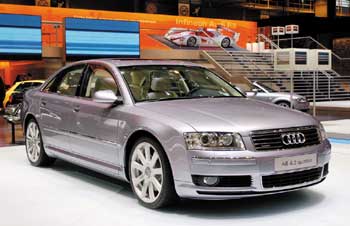 В 2003г. Audi планирует продать в России более 600 новых Audi A8