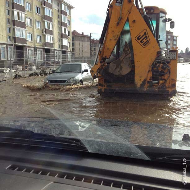 Наводнение в Сочи глазами жителей