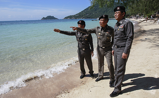 Полицейские в Тайланде, 2014 год


