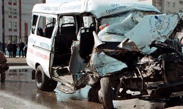В Орле произошла автомобильная авария с участием маршрутного такси