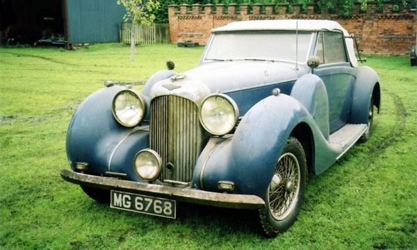 Lagonda V12 Drophead 1939 года 