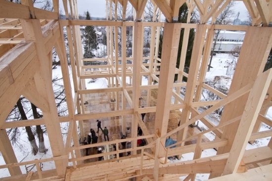 Строительство самого высокого деревянного офиса России&nbsp;&mdash;&nbsp;корпорация GOOD WOOD
